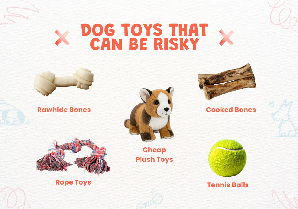 List of dog toys considered risky